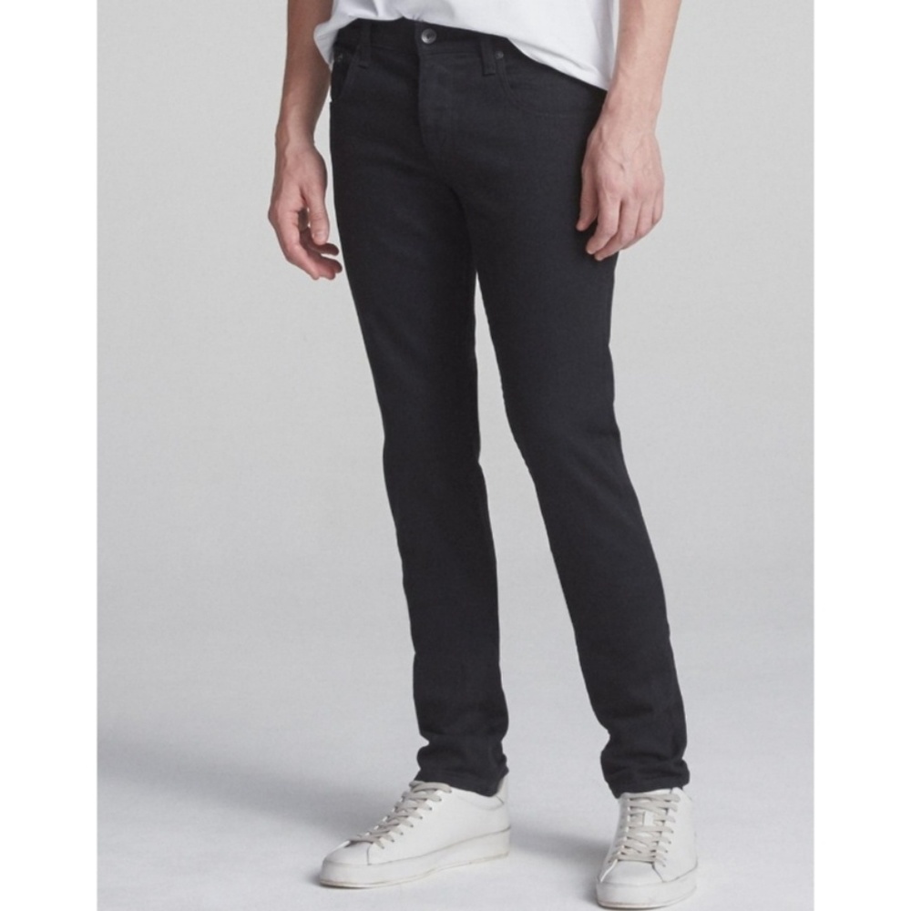 NWT Rag & Bone Fit 1 Skinny Leg Black Jean, 33